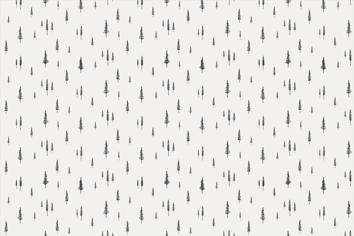 Mid-Century Modern Pines Vinyl Mat