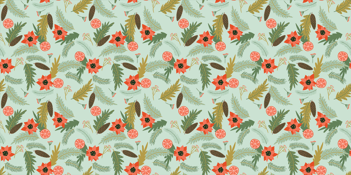 Holiday Pines Vinyl Mat