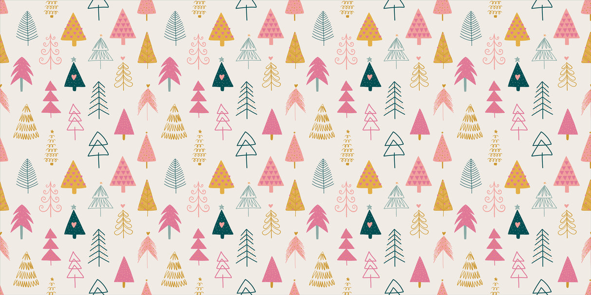 Whimsical Trees Vinyl Mat