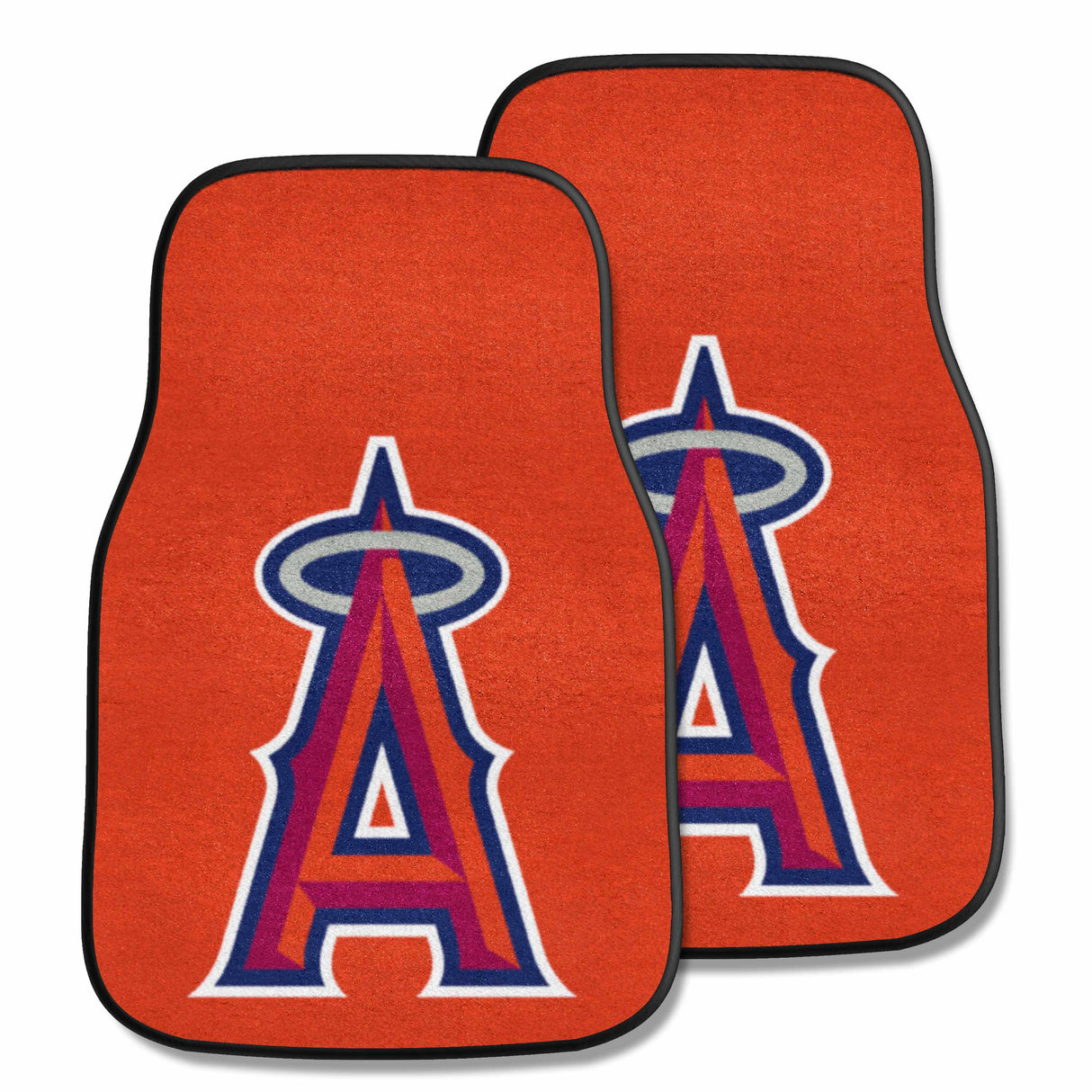 LA Angels 2-pc Carpet Car Mat Set