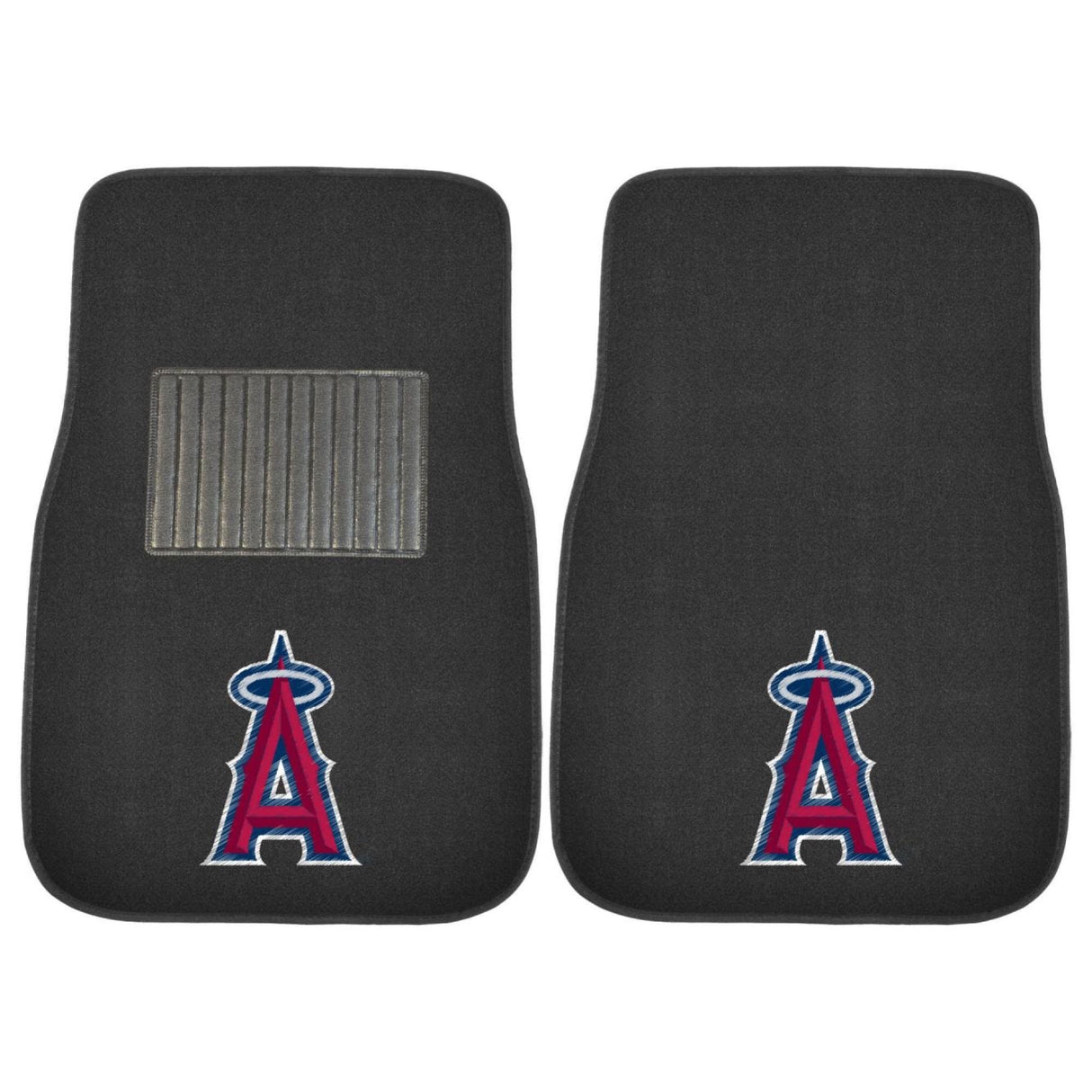 LA Angels 2-pc Embroidered Car Mat Set