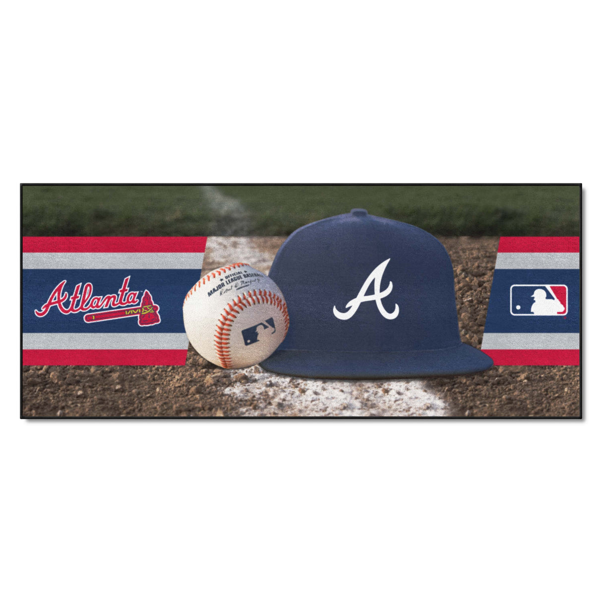 Atlanta Braves Baseball Runner