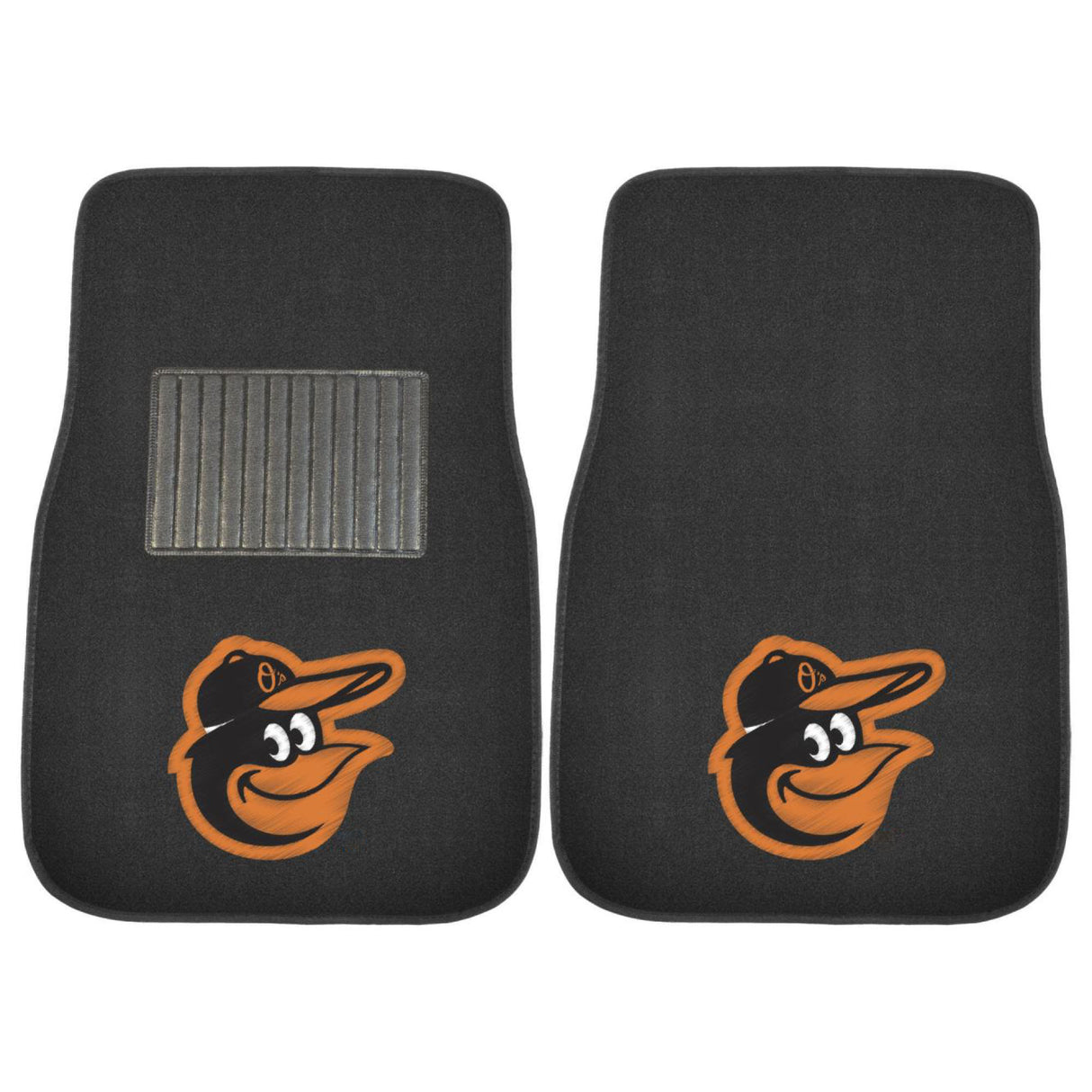 Baltimore Orioles 2-pc Embroidered Car Mat Set