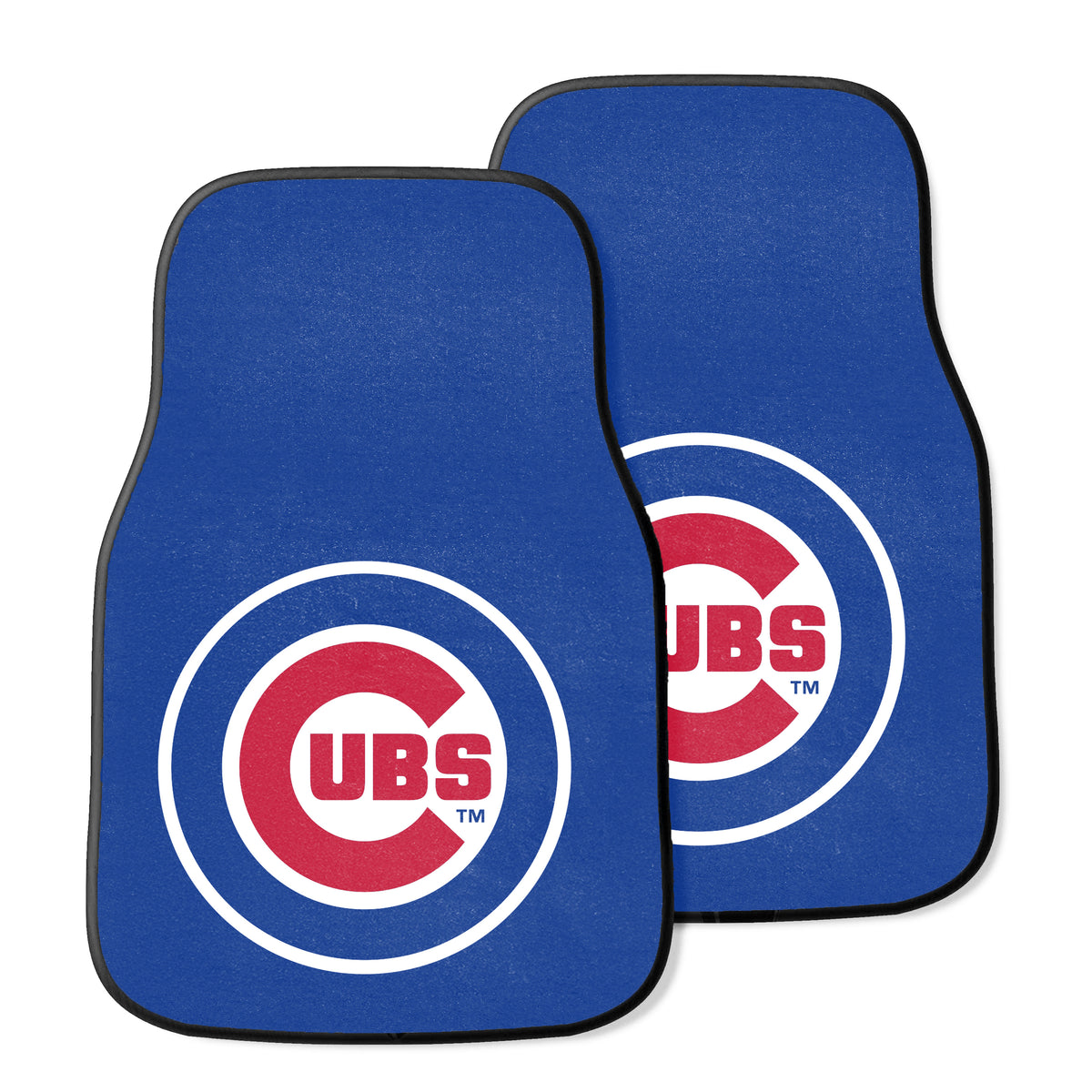 Chicago Cubs 2pc Carpet Car Mat Set