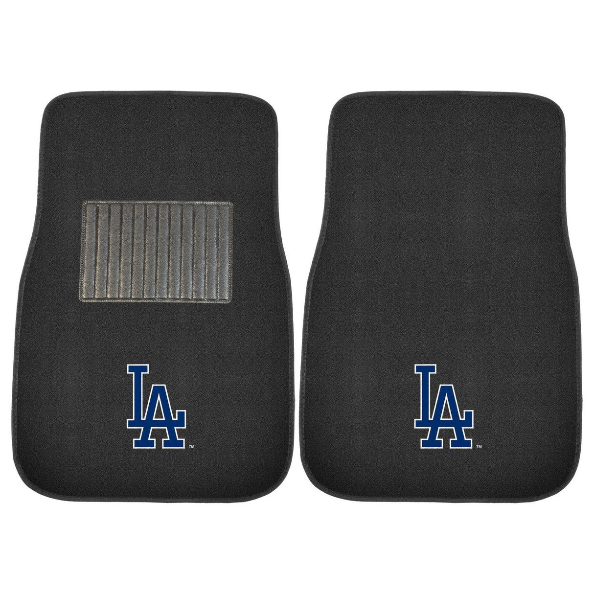 LA Dodgers 2-pc Embroidered Car Mat Set