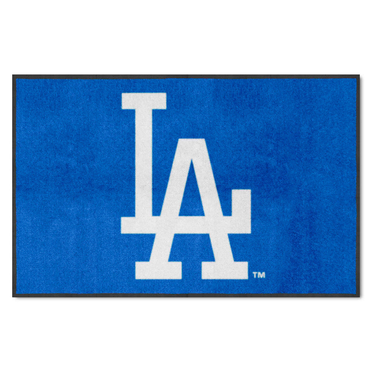 LA Dodgers Landscape Logo Mat 4' x 6'
