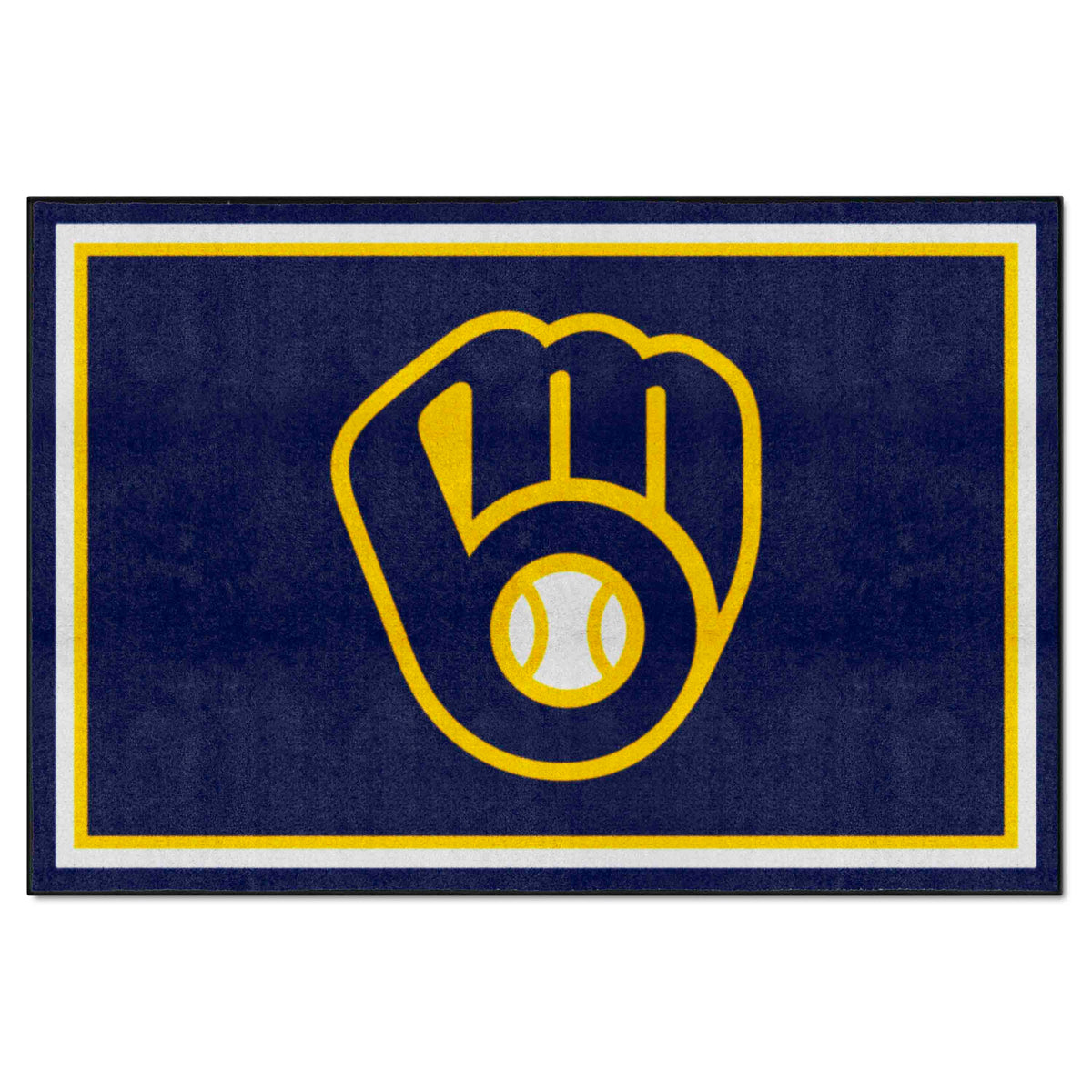 Milwaukee Brewers 5x8 Rug
