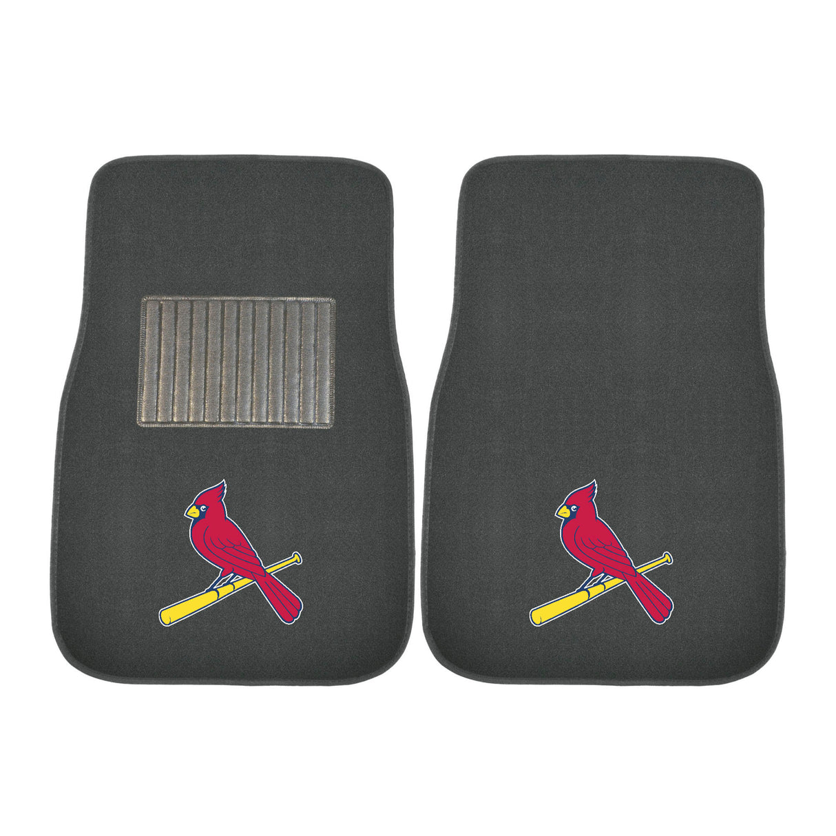 St. Louis Cardinals 2-pc Embroidered Car Mat Set