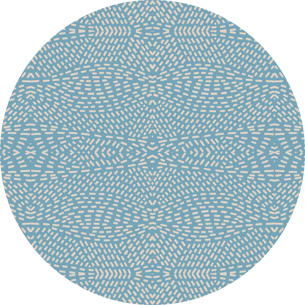 Abstract Strokes Dye Sub Rug