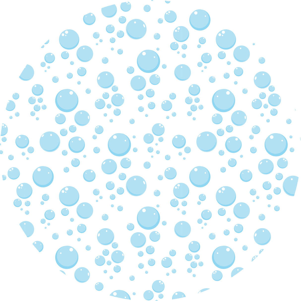 Bubbles Vinyl Mat