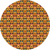 Retro Flower Vinyl Mat
