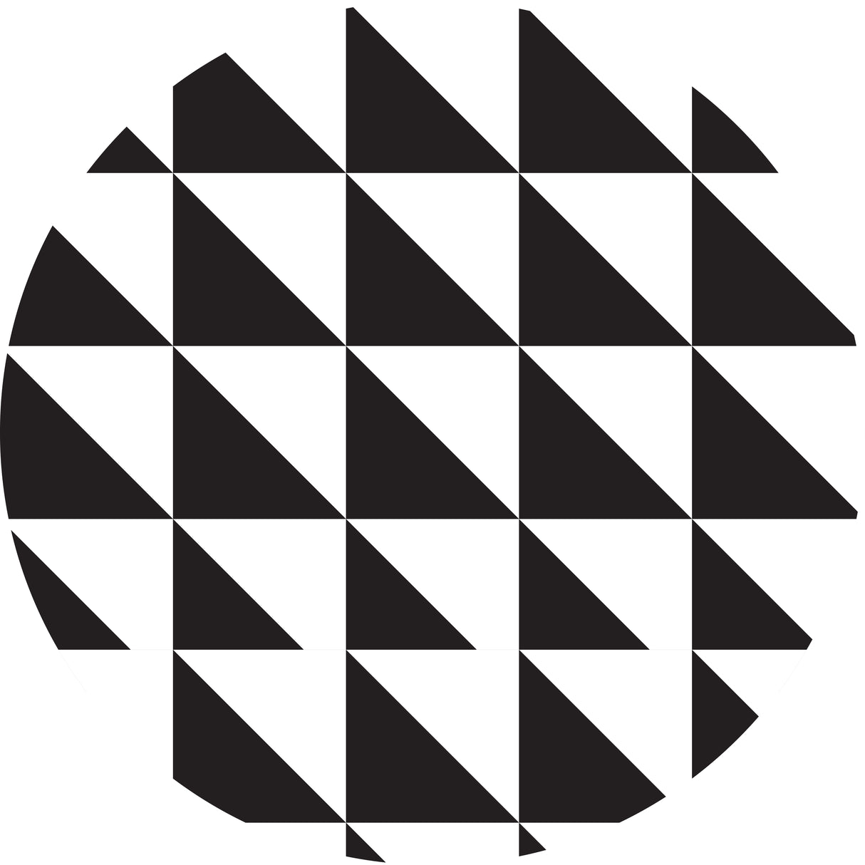 Triangles Dye Sub Rug