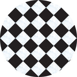 Marble Checkerboard Vinyl Mat