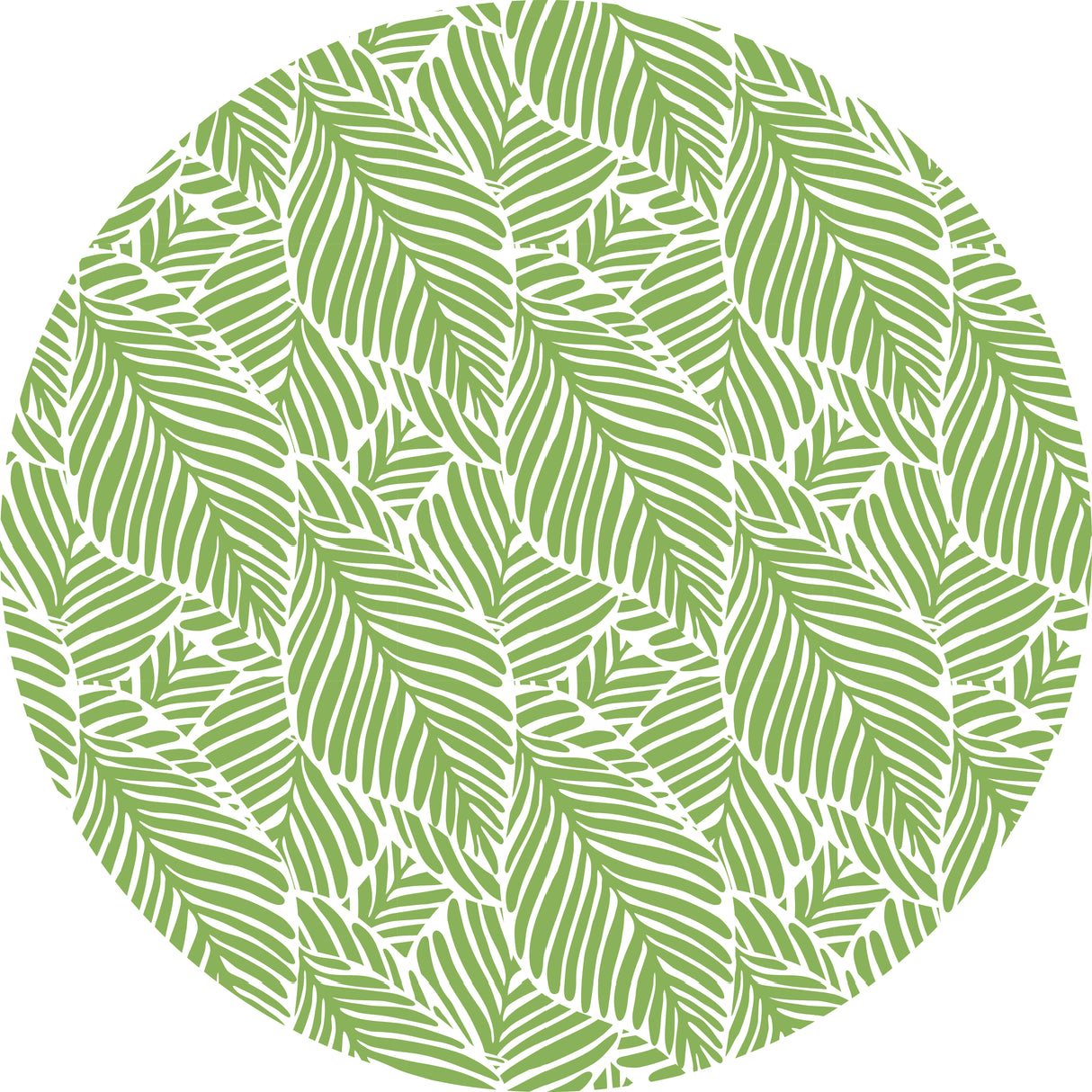 Green Leaf Dye Sub Rug