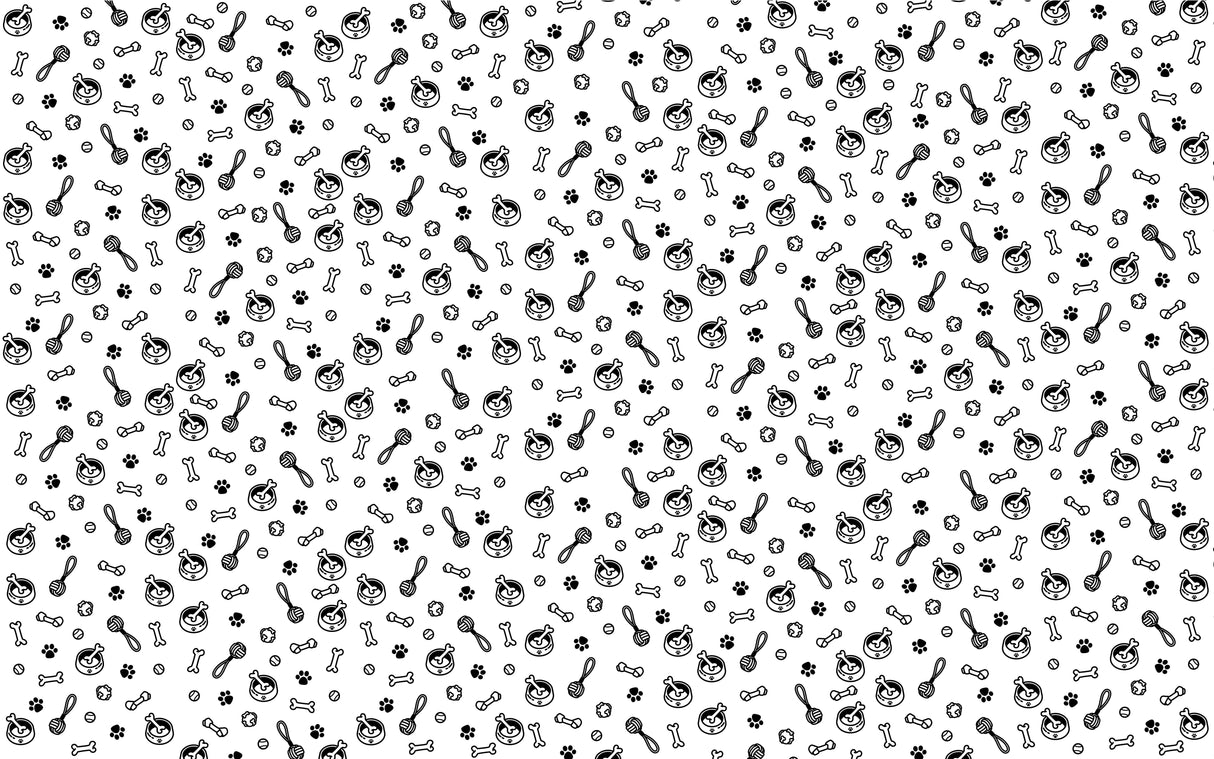 Dog Vinyl Mat