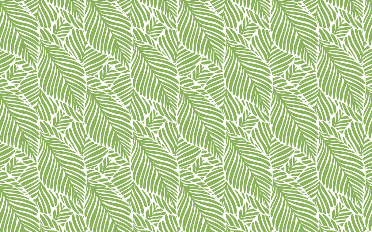 Green Leaf Dye Sub Rug