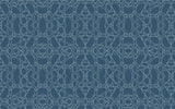 Blue Cobblestone Vinyl Mat