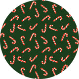 Candy Canes Vinyl Mat