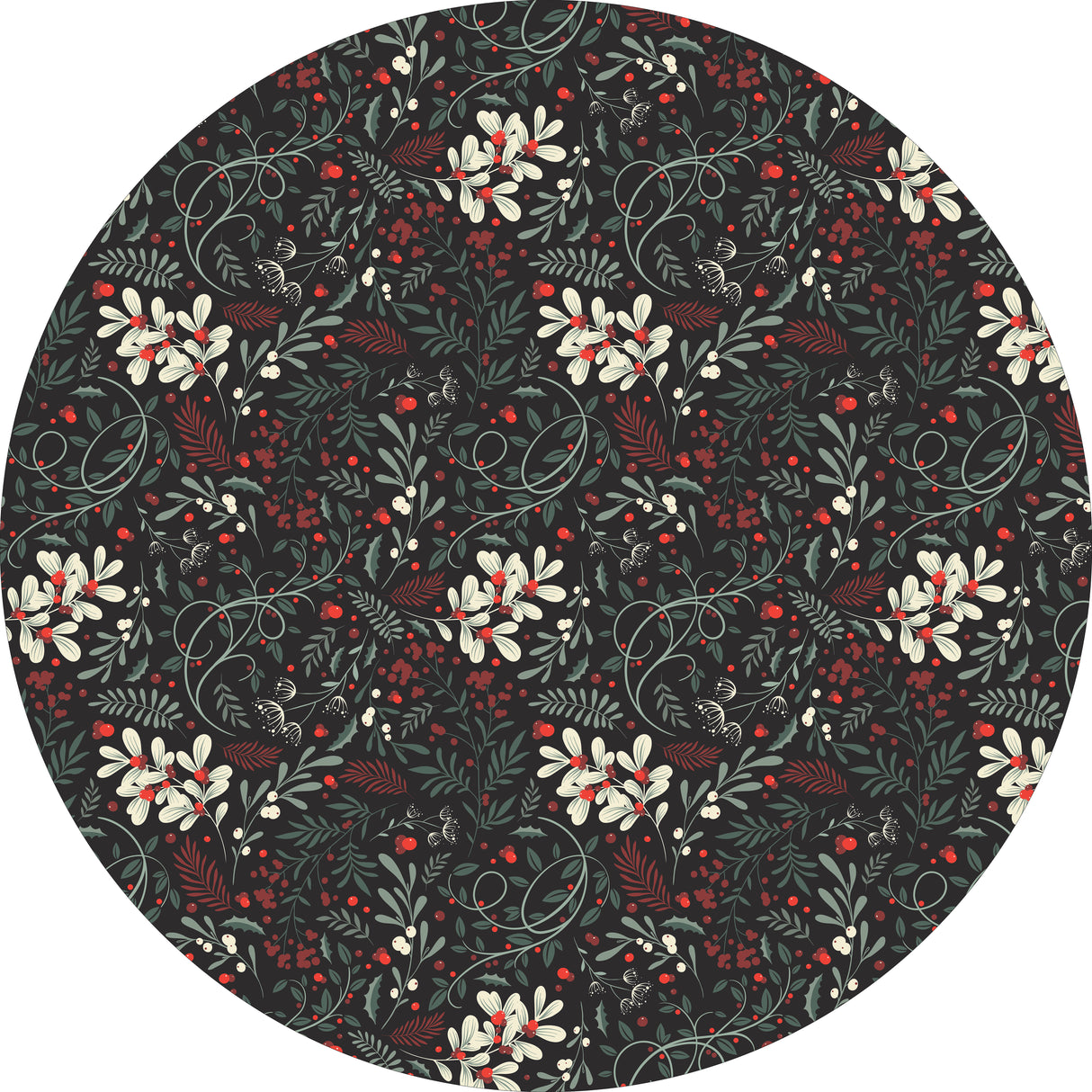 Winter Foliage Vinyl Mat