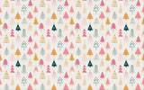 Whimsical Trees Vinyl Mat