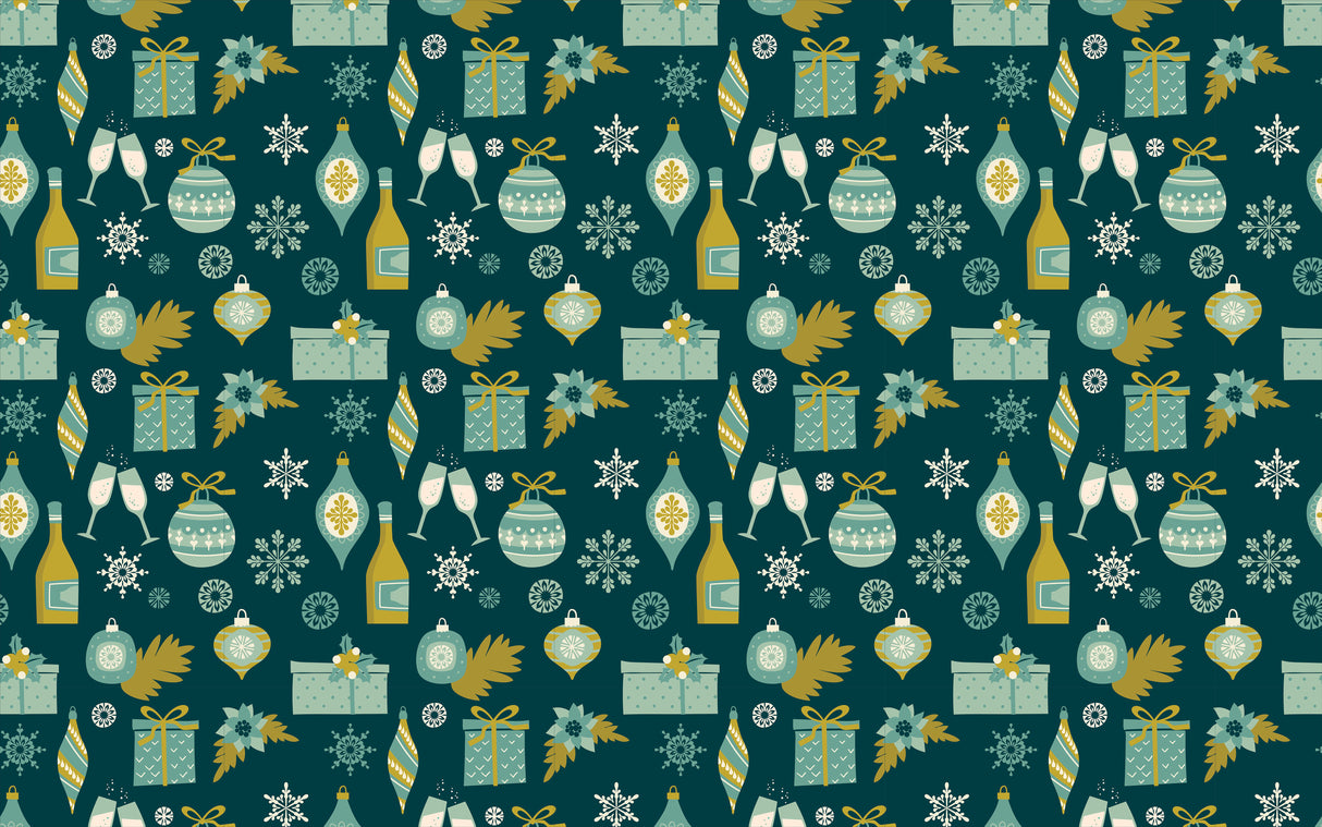 Holiday Cheers Vinyl Mat