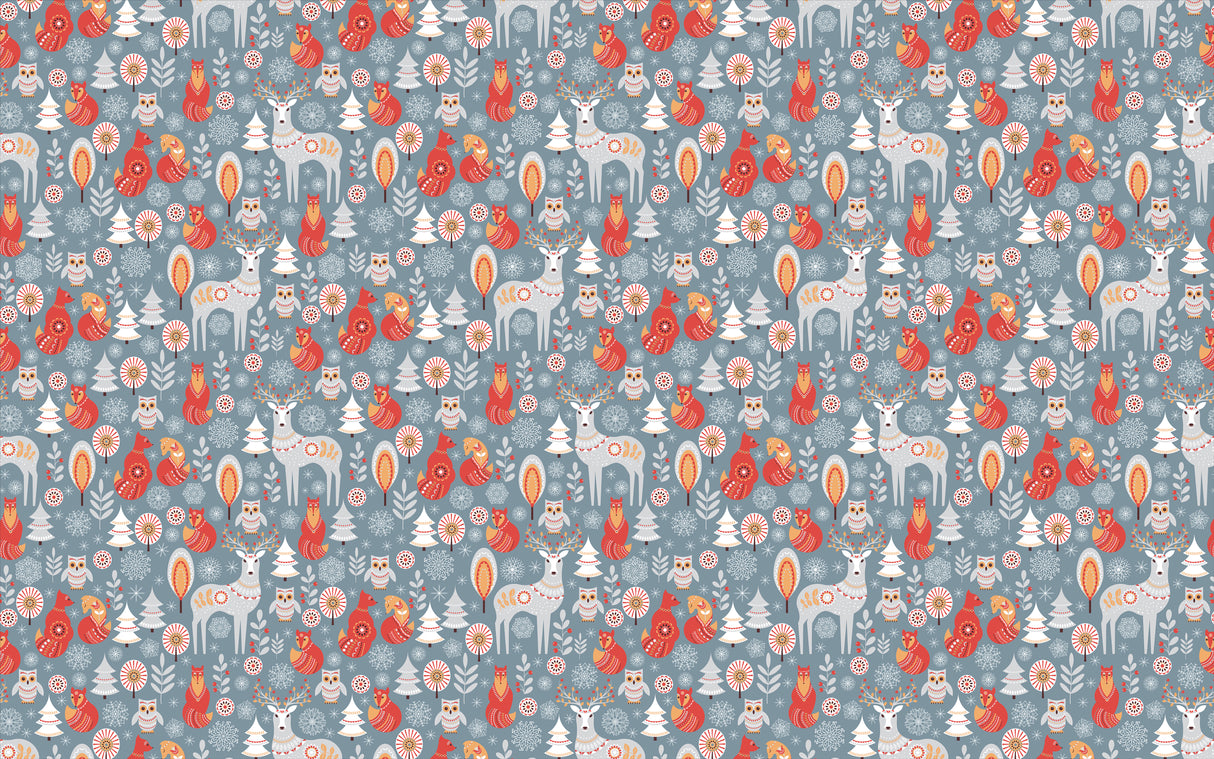 Folklore Animals Vinyl Mat