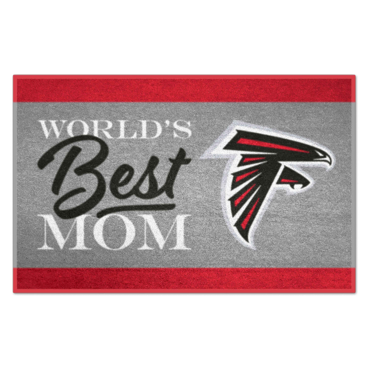 Atlanta Falcons Starter Mat - Worlds Best Mom