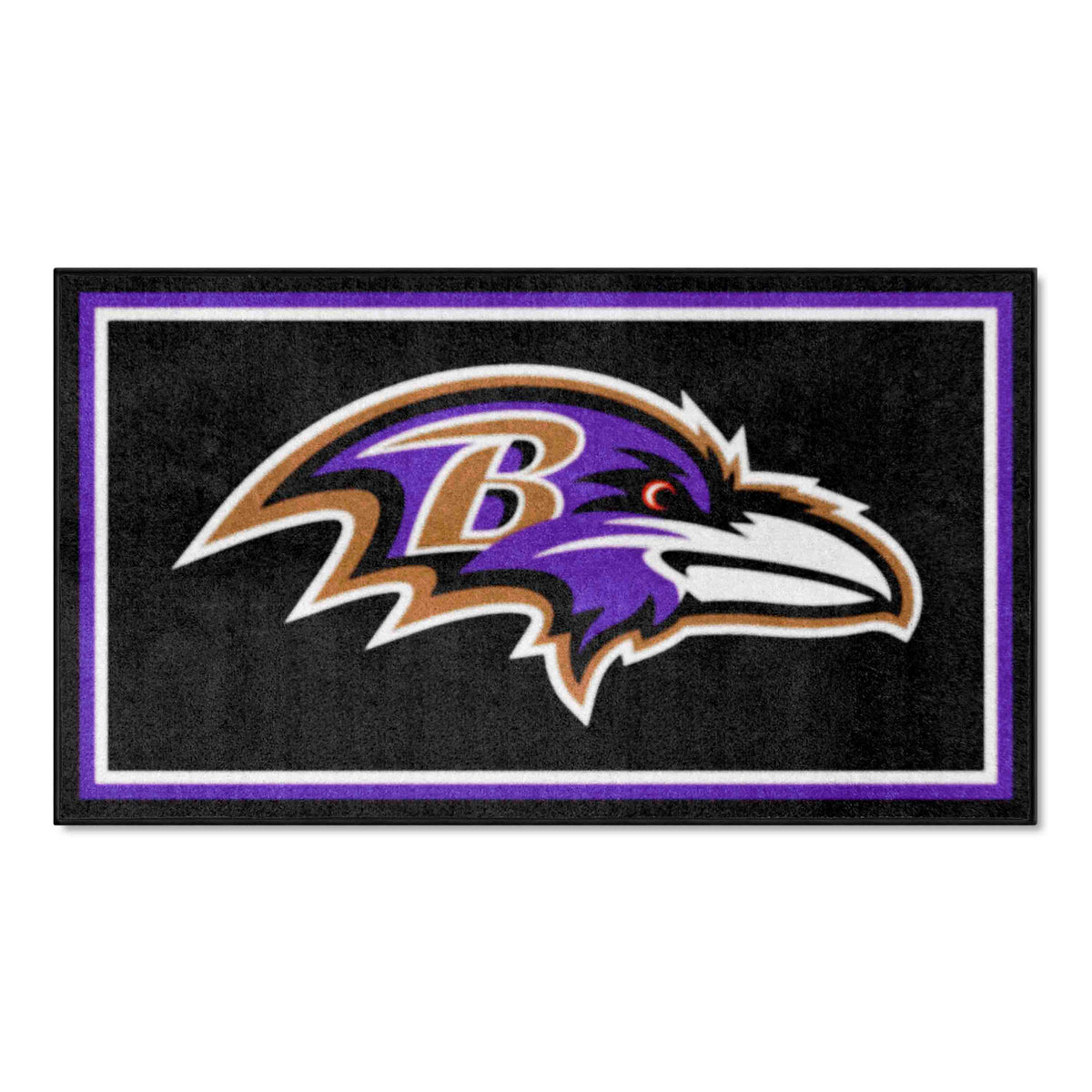 Baltimore Ravens 3X5AREARUG