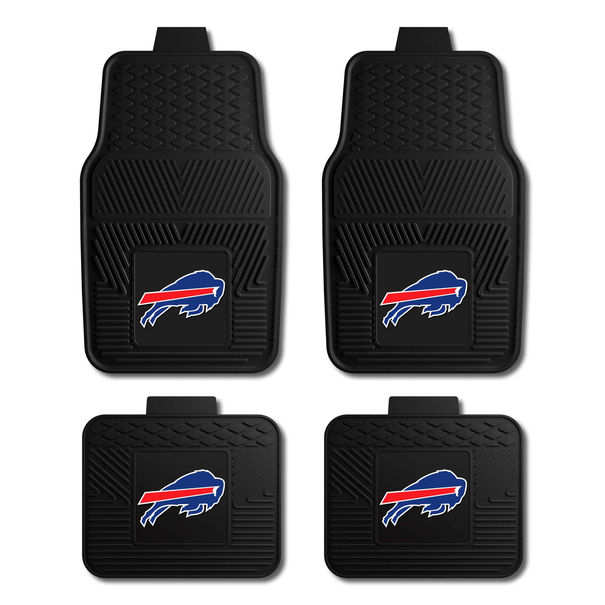 Buffalo Bills 4-pc Vinyl Car Mat Set