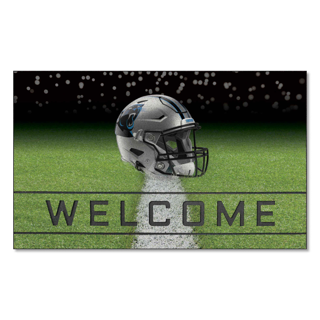 Carolina Panthers Crumb Rubber Door Mat