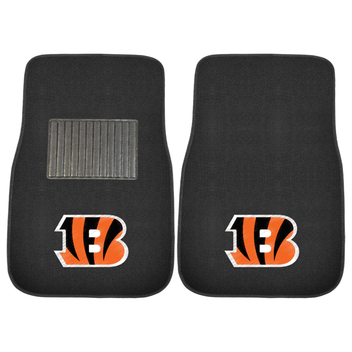 Cincinnati Bengals 2-pc Embroidered Car Mat Set