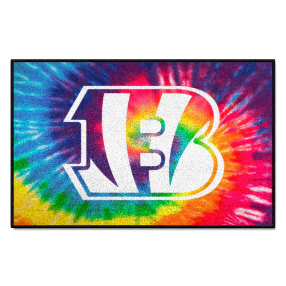 Cincinnati Bengals Starter Mat - Tie Dye