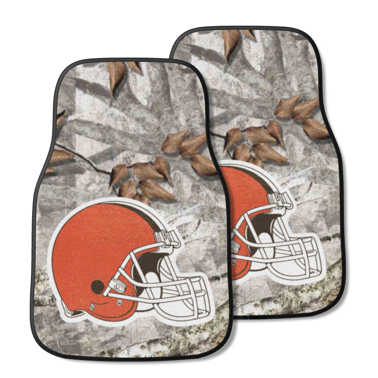 Cleveland Browns 2-pc Carpet Car Mat Set