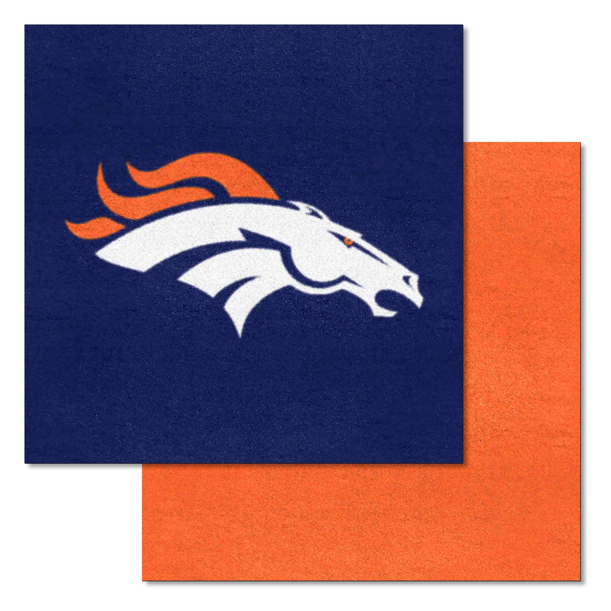 Denver Broncos Team Carpet Tiles