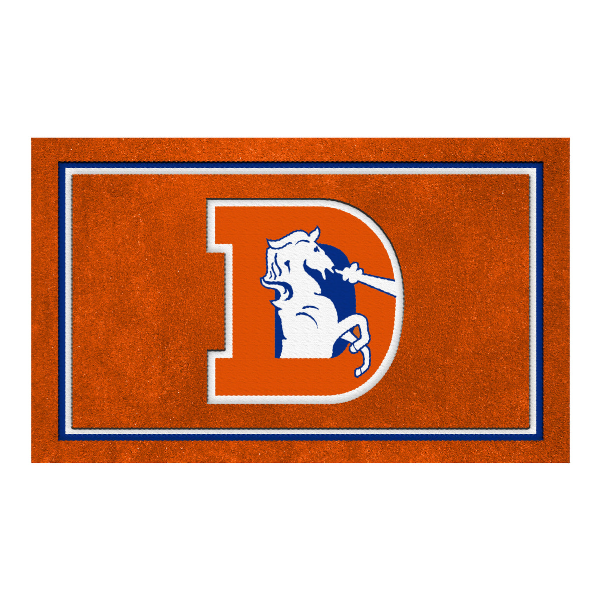 Denver Broncos Vintage Area Rug 3' x 5'