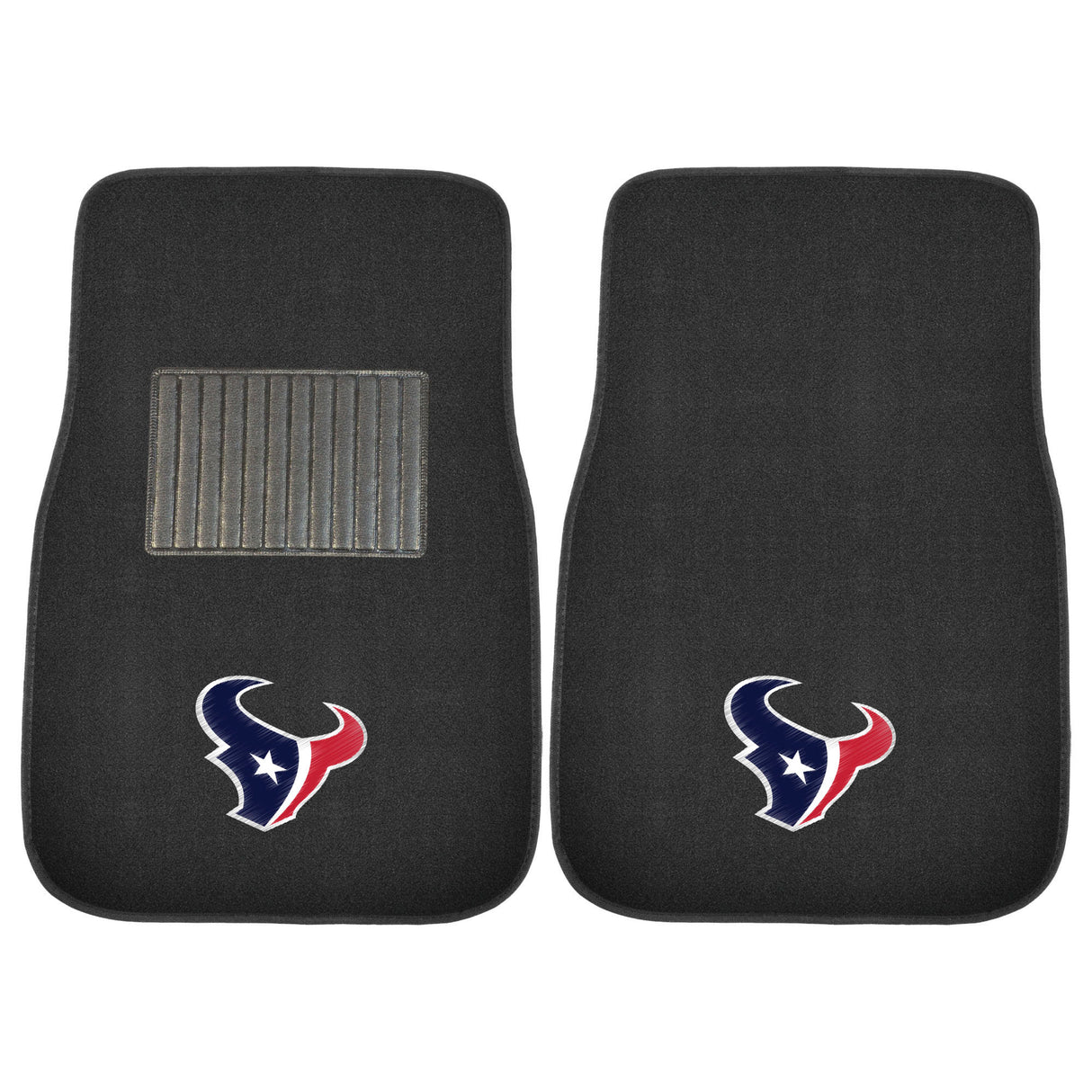 Houston Texans 2-pc Embroidered Car Mat Set