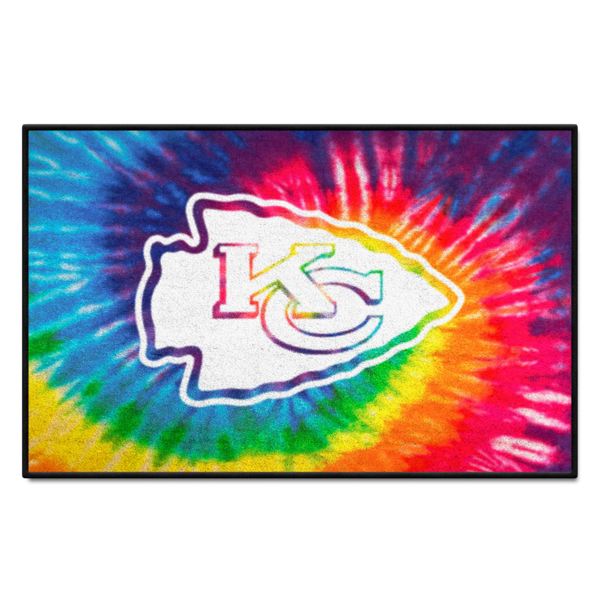 Kansas City Chiefs Starter Mat - Tie Dye