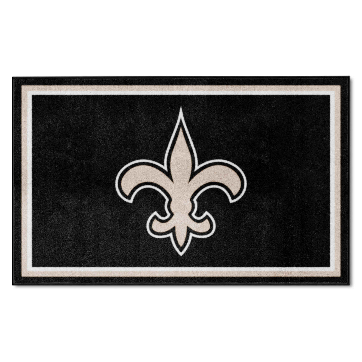 New Orleans Saints 4x6 Rug