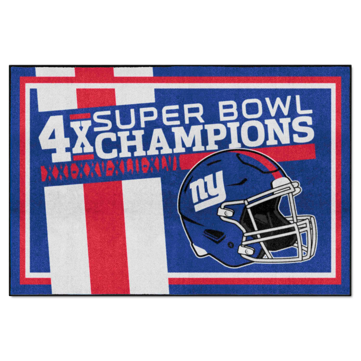 New York Giants 5x8 Rug