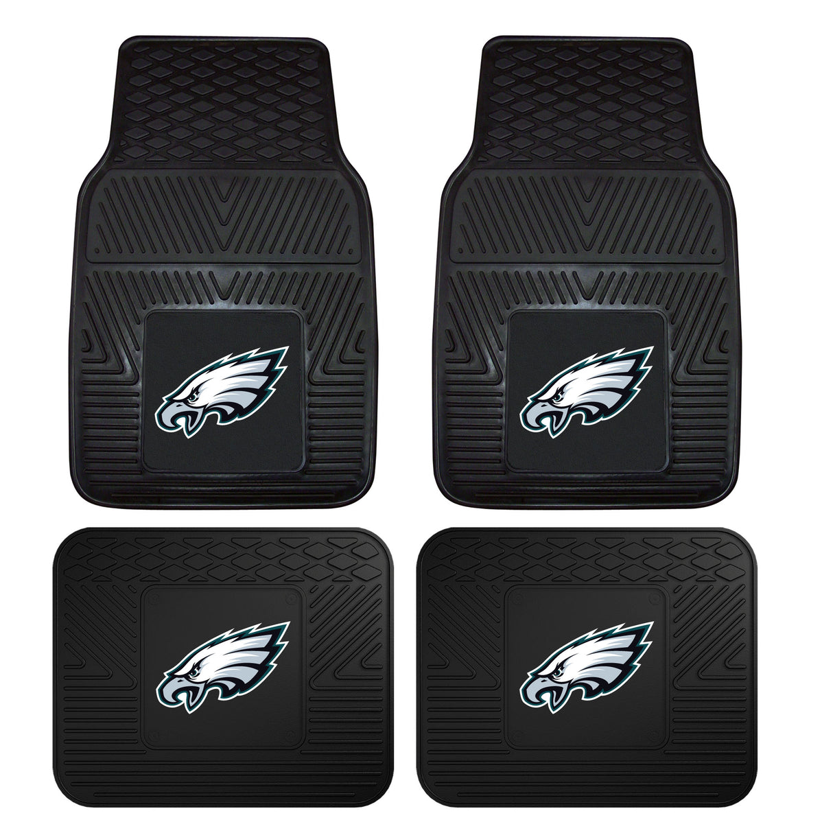 Philadelphia Eagles 4-pc Vinyl Car Mat Set