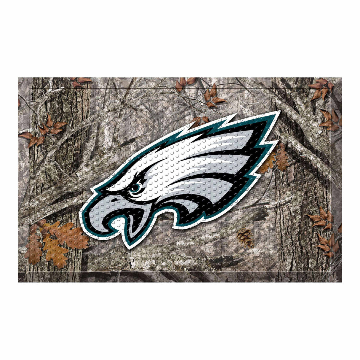 Philadelphia Eagles Camo Scraper Mat