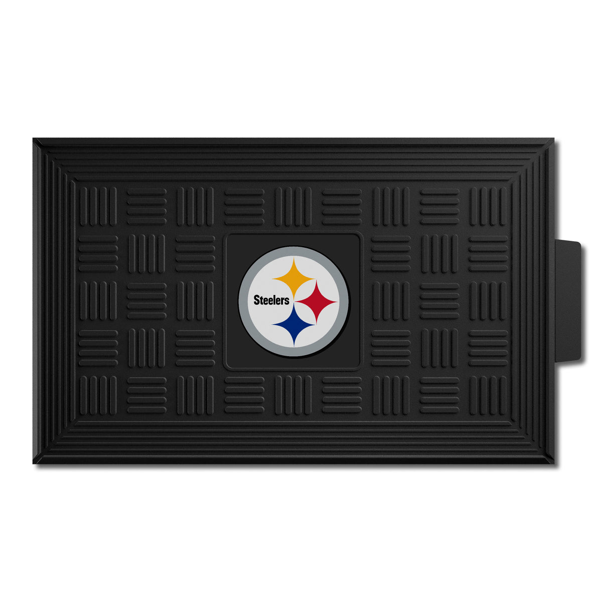 Pittsburgh Steelers Medallion Door Mat