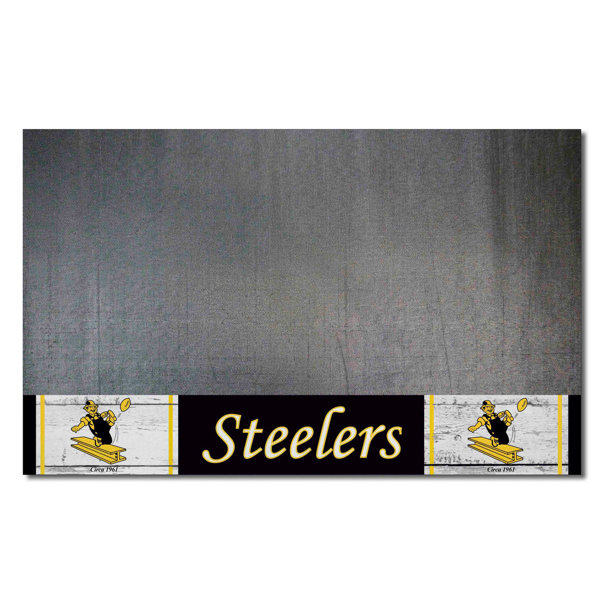Pittsburgh Steelers Grill Mat - Retro