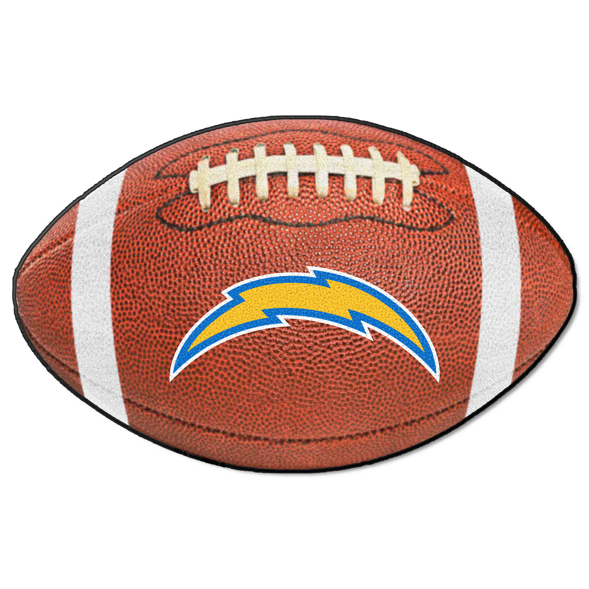LA Chargers Football Mat