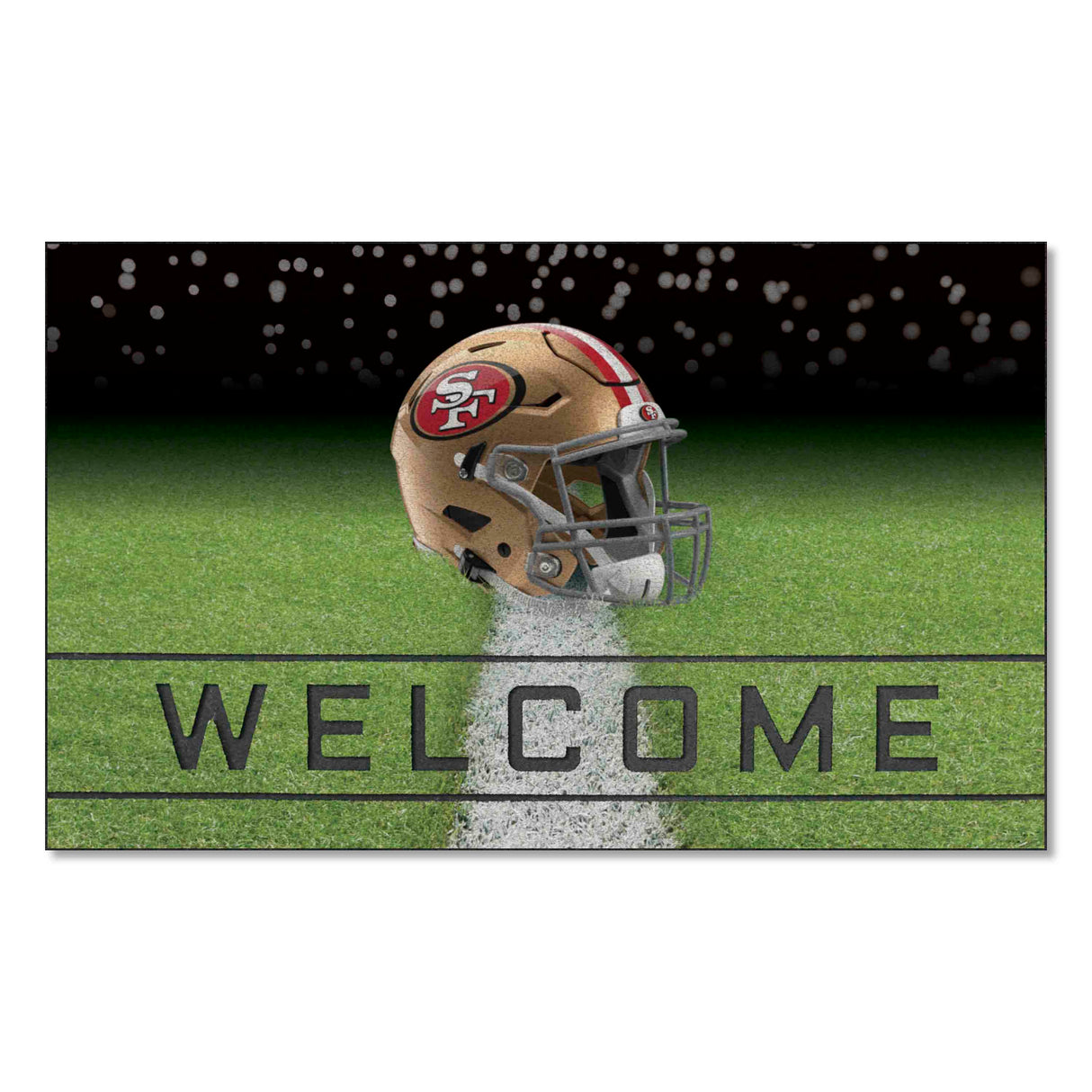 San Francisco 49ers Crumb Rubber Door Mat