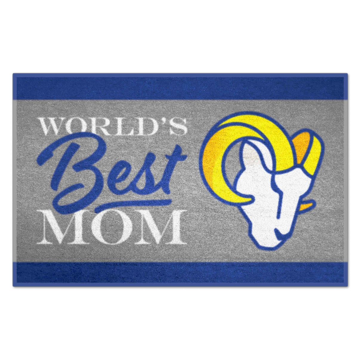 Los Angeles Rams Starter Mat - World's Best Mom