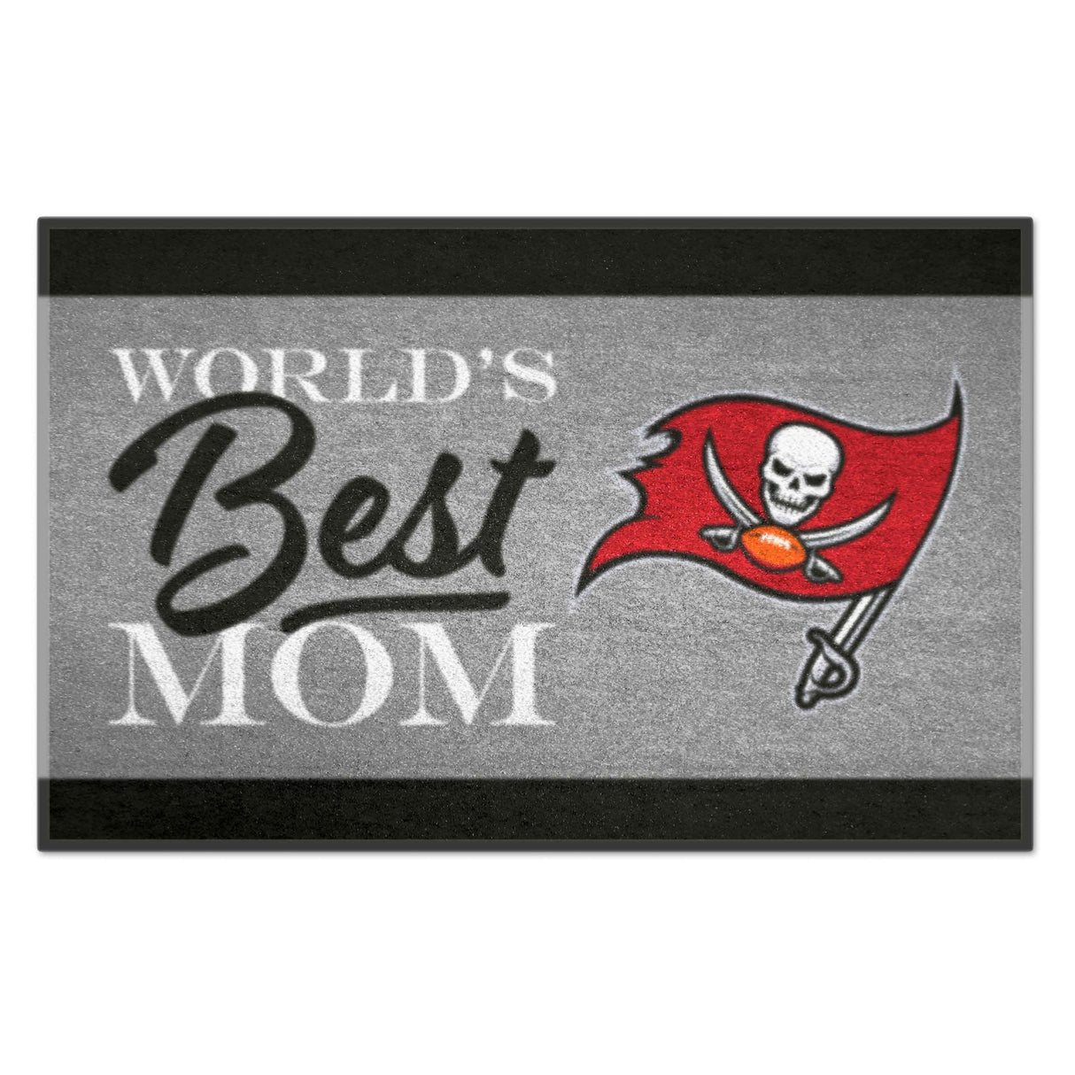 Tampa Bay Buccaneers Starter Mat - World's Best Mom