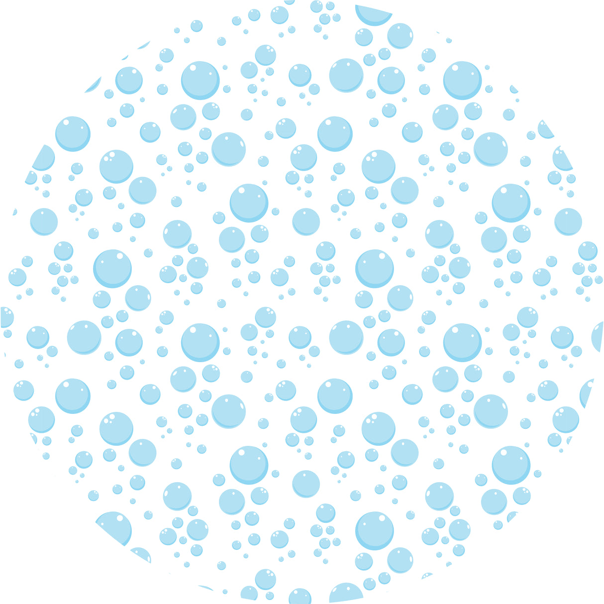 Bubbles Vinyl Mat