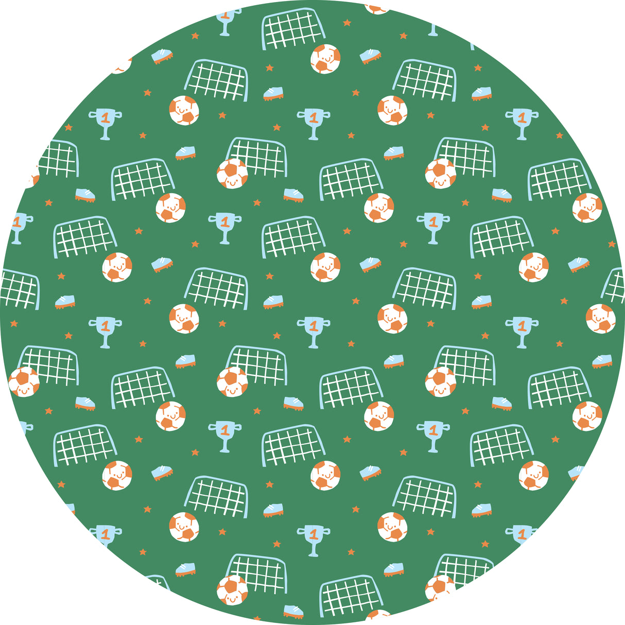 Soccer Vinyl Mat