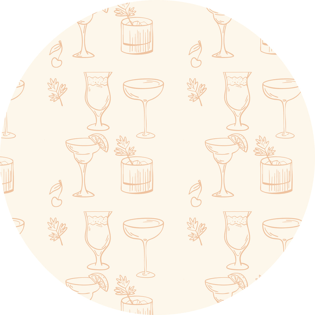 Cocktail Vinyl Mat